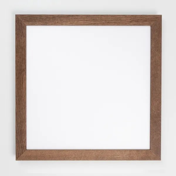 Plafonieră LED Brilagi SLIMFRAME WOOD LED/58W/230V 64x64 cm maro închis