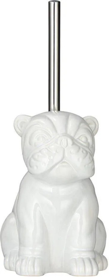 Perie de toaletă BULLDOG, albă, Wenko