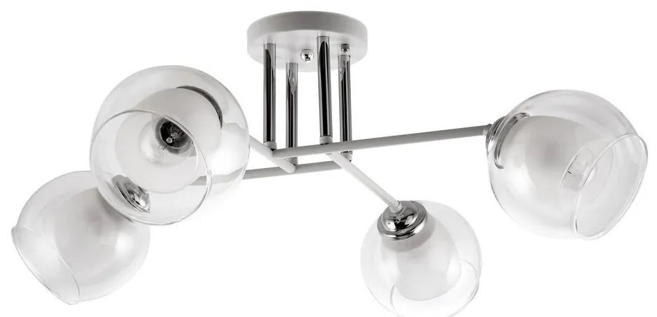 Lustră pe tijă 4xE27/60W/230V