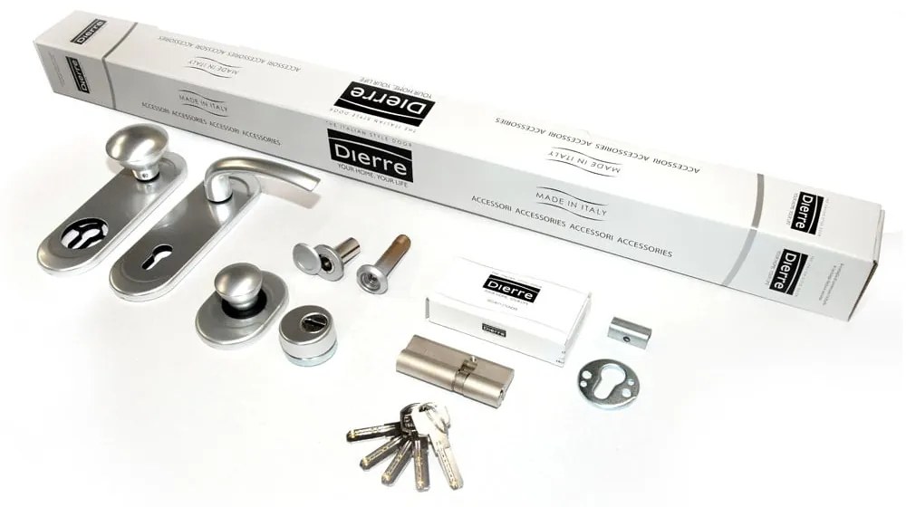 Usa metalica de intrare in apartament antiefractie - Dierre SPARTA 8 + Contratoc ST, Usa Alb + Toc Alb, 1.5 mm