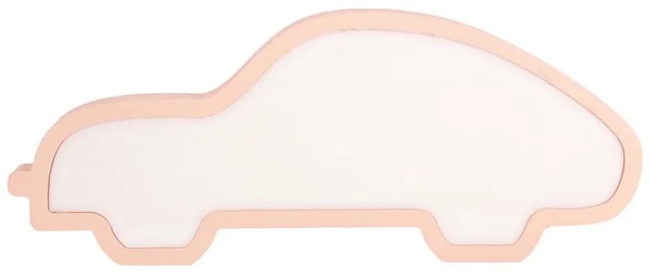 Lampă de birou LED pentru copii CAR, 11W/230V, roz