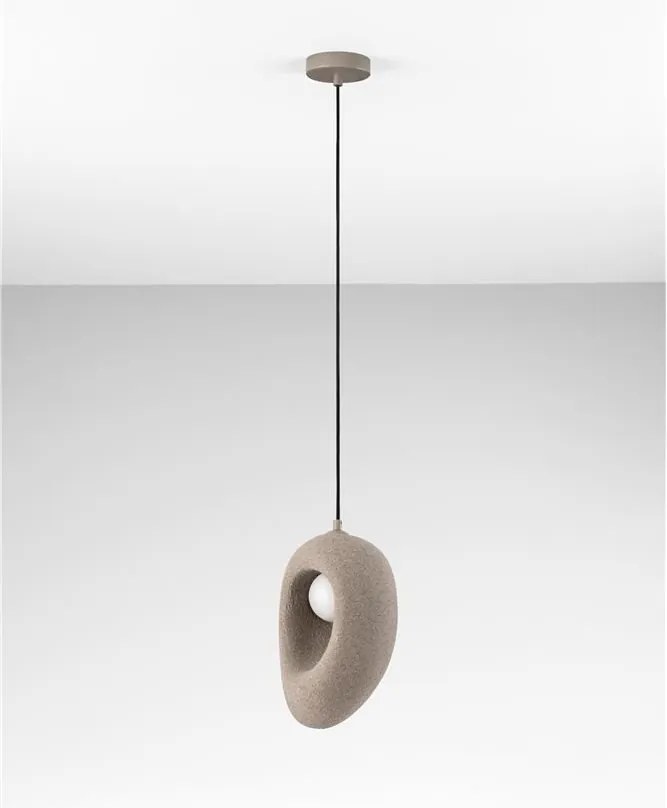 Pendul design modern, Stone Brown, TEMPUS, 20x30cm