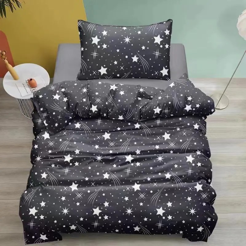Lenjerie de pat din bumbac NIGHT SKY gri