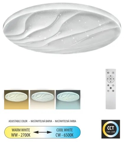 Plafonieră LED dimabilă LIKA LED/36W/230V 2700-6500K + telecomandă