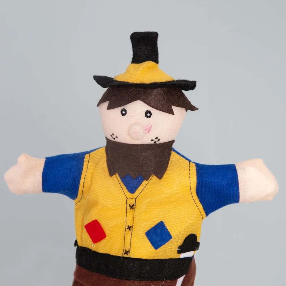 Teatru de păpuși de jucărie pentru copii Kasper – Roba