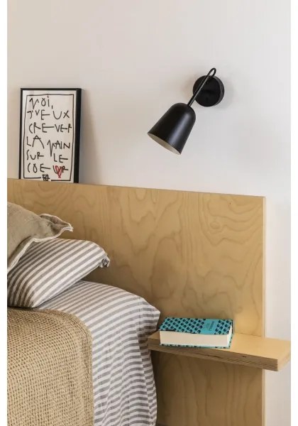 Lampă de perete FARO 28257 STUDIO 1xE14/8W/230V negru