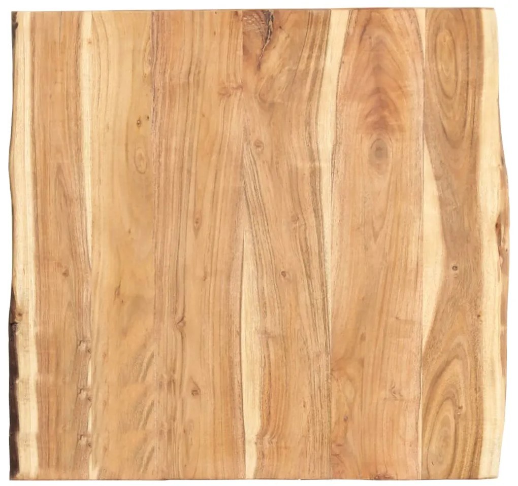286328 vidaXL Blat de masă, 58x(50-60)x3,8 cm, lemn masiv de acacia