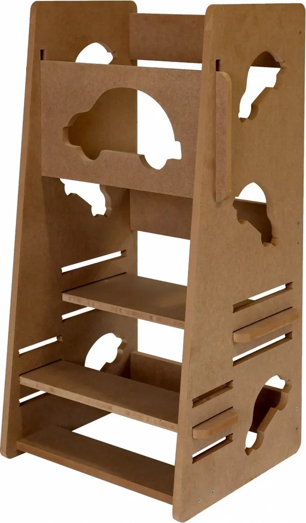 Turn de invatare - learning tower natur masinuta