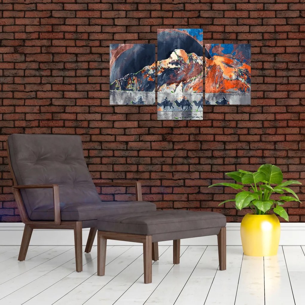 Tablou - Ilustrație de sweathouses (90x60 cm)