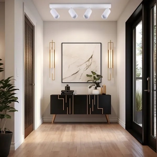 Spot 4xGU10/35W/230V alb