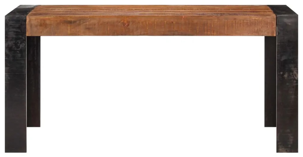 Masa de bucatarie, 160 x 80 x 76 cm, lemn masiv de mango 1, Maro inchis, 160 x 80 x 76 cm