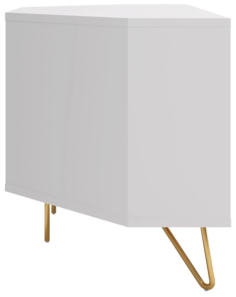 Comoda TV din MDF 100 cm alba