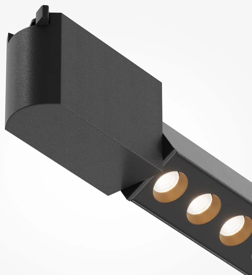 Spot LED, accesoriu pentru sinele monofazate Unity, Points Rot 3000K negru