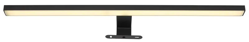 Aplica LED pentru baie design modern IP44 Jaime negru, opal