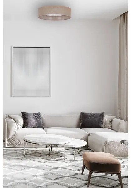 Plafonieră LED VELVET STAR LED/24W/230V d. 40 cm  maro Brilagi