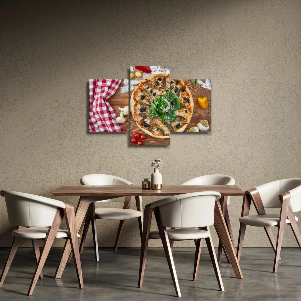 Tablou cu pizza (90x60 cm)