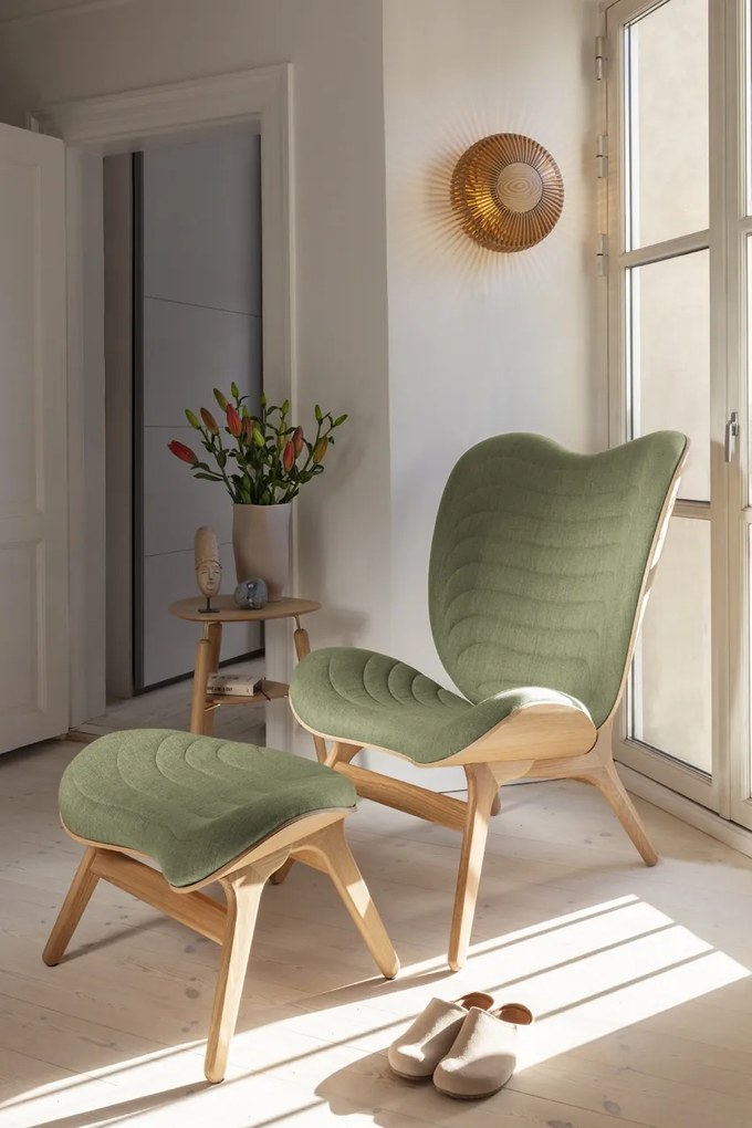 Aplica din lemn, lumina ambientala Clava Up Wood medium - oak