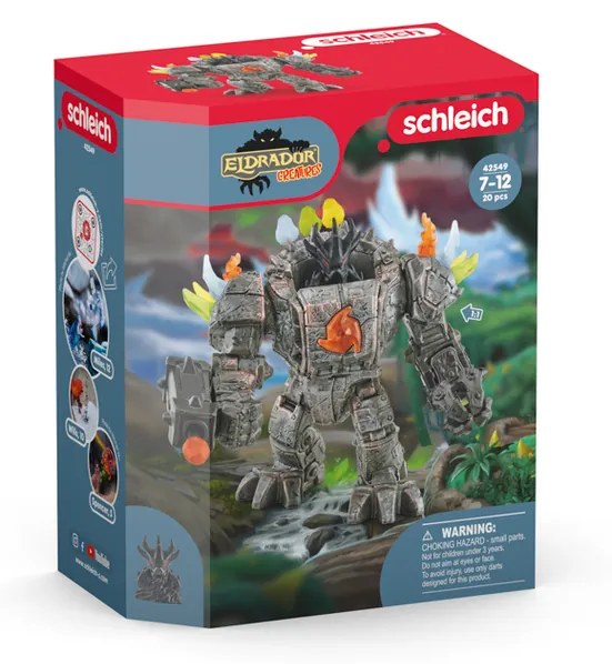 Robot mare Schleich 42549, cu Mini Creature