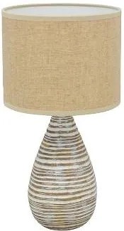 Lampa de masă Clarté 12x12x26 cm - Maro