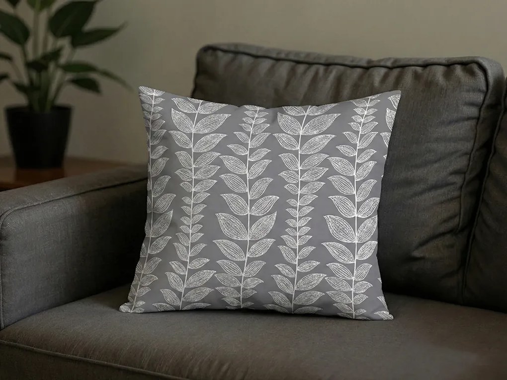 Fata de perna din microflanel KAVOLO 40x50 cm, gri