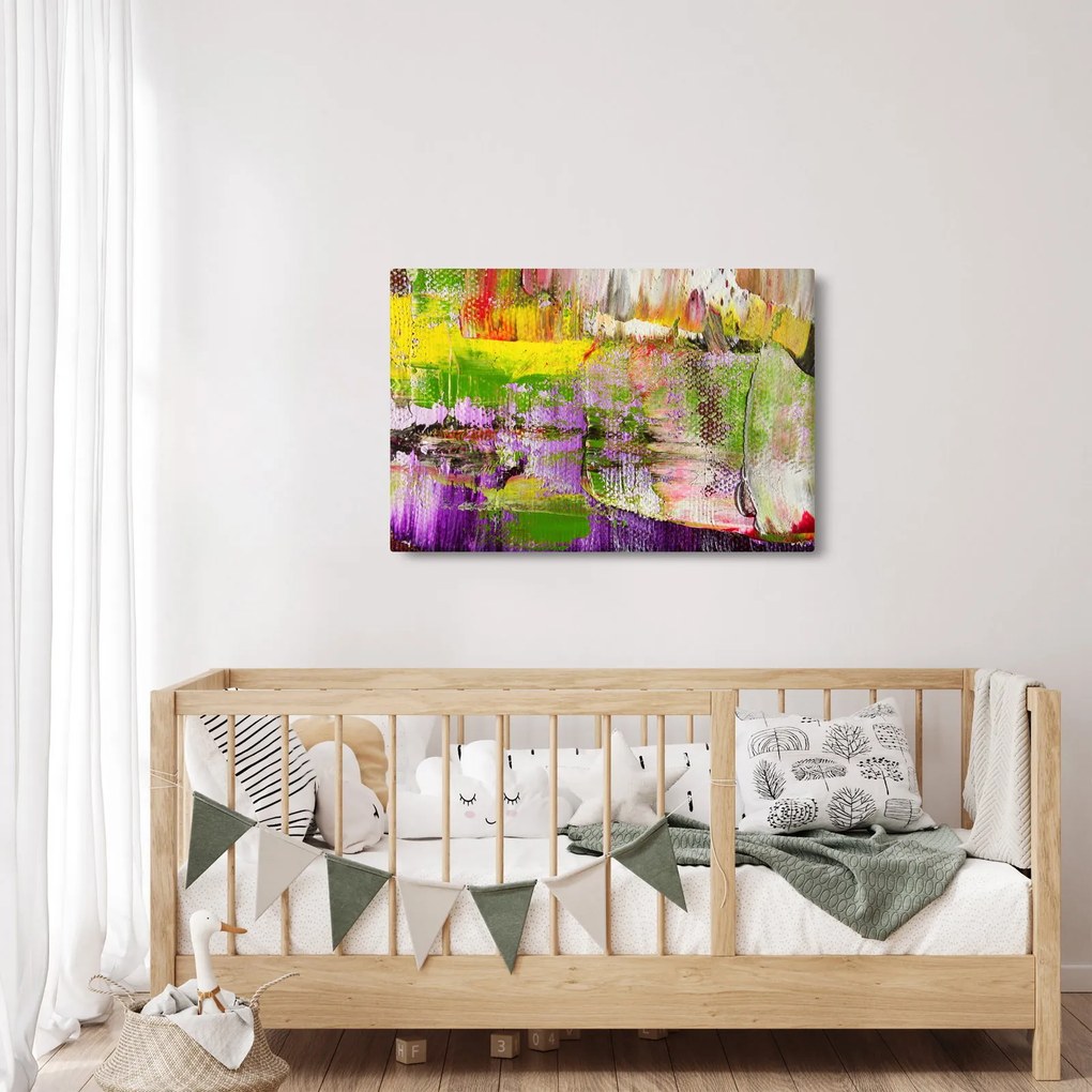Tablou cu abstracție - pictura (90x60 cm)