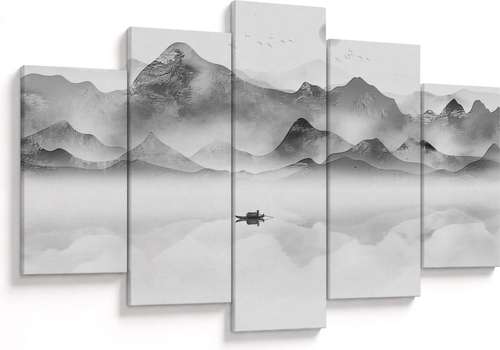 Tablou - Lac japonez (150x105 cm)
