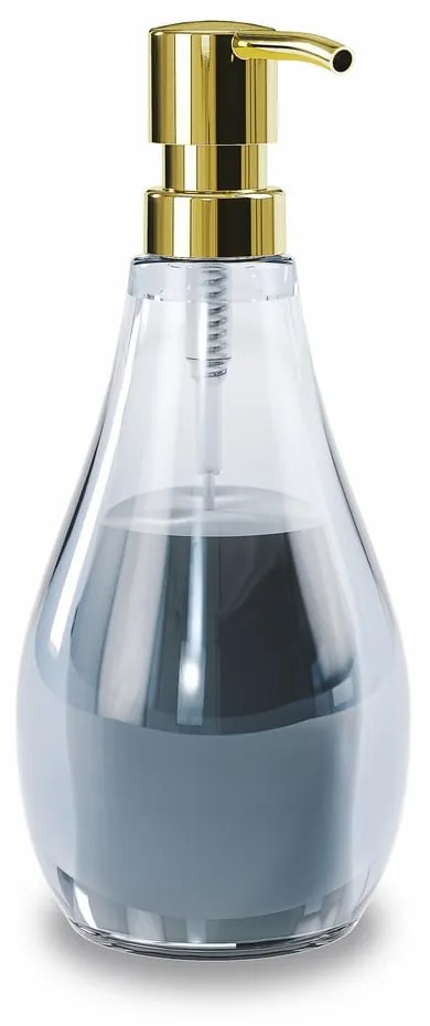 Dozator de săpun lichid din plastic 280 ml Droplet – Umbra