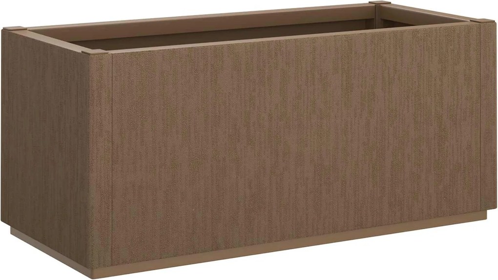 vidaXL Cutie de flori pentru grădină Maro 80 x 36 x 35 cm PP