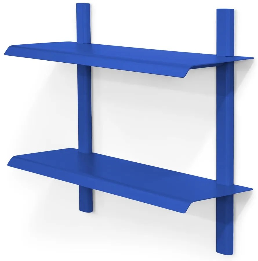 Raft albastru etajat din metal 60 cm Hola – Spinder Design