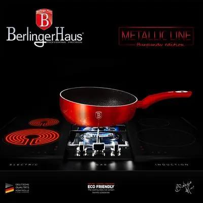Tigaie pentru paste 26 cm Burgundy Metalic Line Berlinger Haus BH 1302N