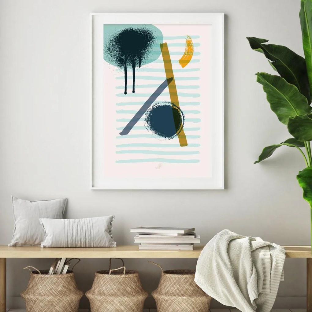 Poster - Abstracție artistică (A4)