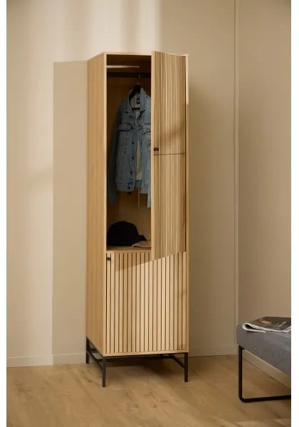 Dulap OLIVIA 51x200 cm, stejar