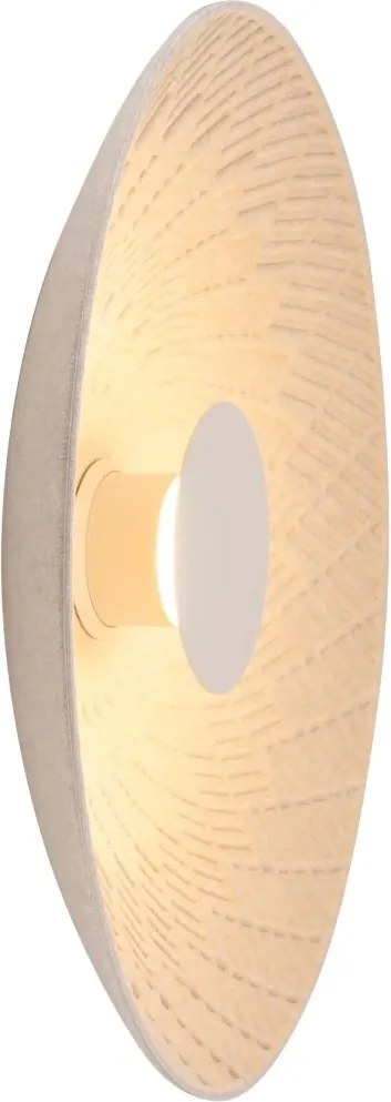Aplica de perete decorativa LED Misaki crem
