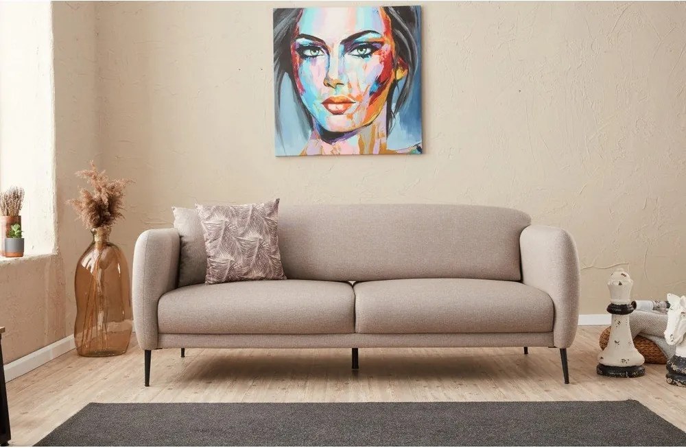 Canapea bej 210 cm Venus – Artie