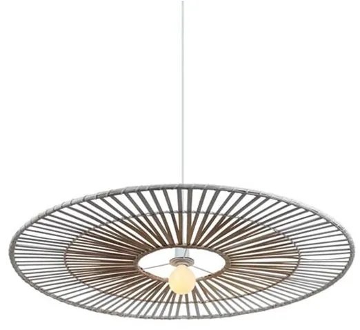 Pendul, lustra design modern Lian alb 80cm