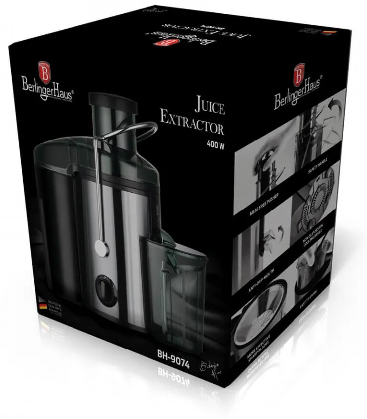 Storcator de fructe si legume Black Royal Collection Berlinger Haus BH 9074