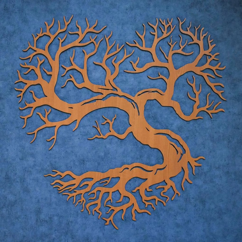 DUBLEZ | Decorațiune inimă pentru perete - Arborele vieții
