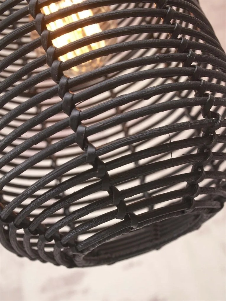 Lustra/Pendul eco din ratan Tanami tube L, bl
