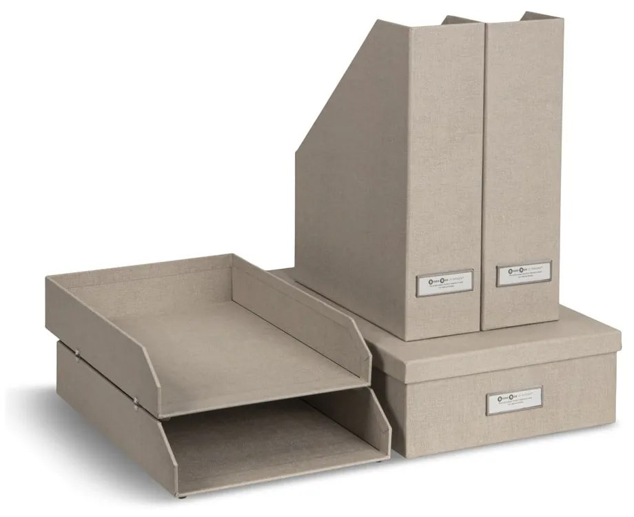 Organizatoare pentru documente 5 buc. din carton Holger – Bigso Box of Sweden