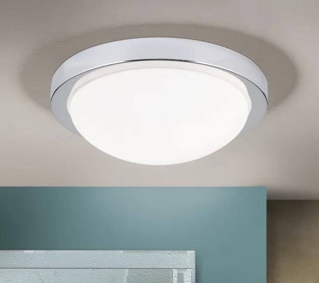 Plafoniera iluminat baie, protectie IP44, diametru 32cm, Fato chrome NU 9-365/32 chrom OR