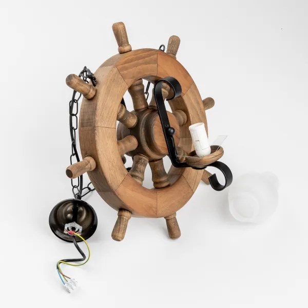 Lustră pe lanț Brilagi TIMONA 2xE14/40W/230V fag