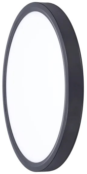 Plafonieră LED dimabilă Solight WO8018 ESTELA LED/36W/230V d. 30 cm negru + telecomandă