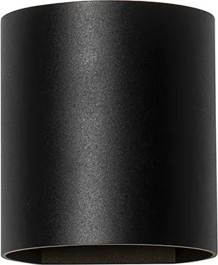 Lampă de perete inteligentă neagră cu Wi-Fi G9 - Sabbio