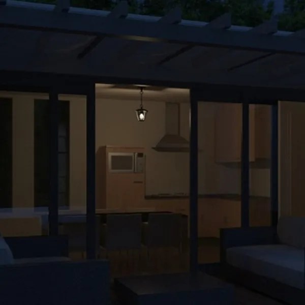 Philips 15386/30/16 -  Lustra MYGARDEN CREEK 1xE27/60W/230V negru