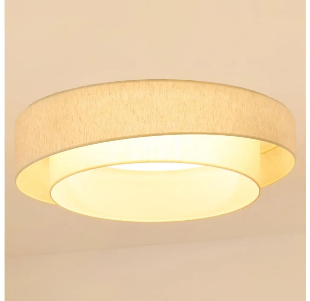 Plafonieră LED dimabilă Brilagi SHINE LED/24W/230V crem + telecomandă