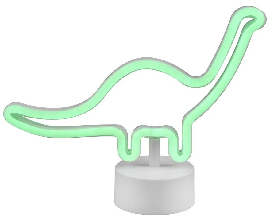 Veioză albă LED (înălțime 20 cm) Bronto – Reality