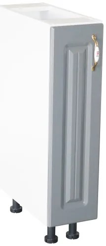 Corp inferior 20 cu 1 usa Zebra MDF gri dungi