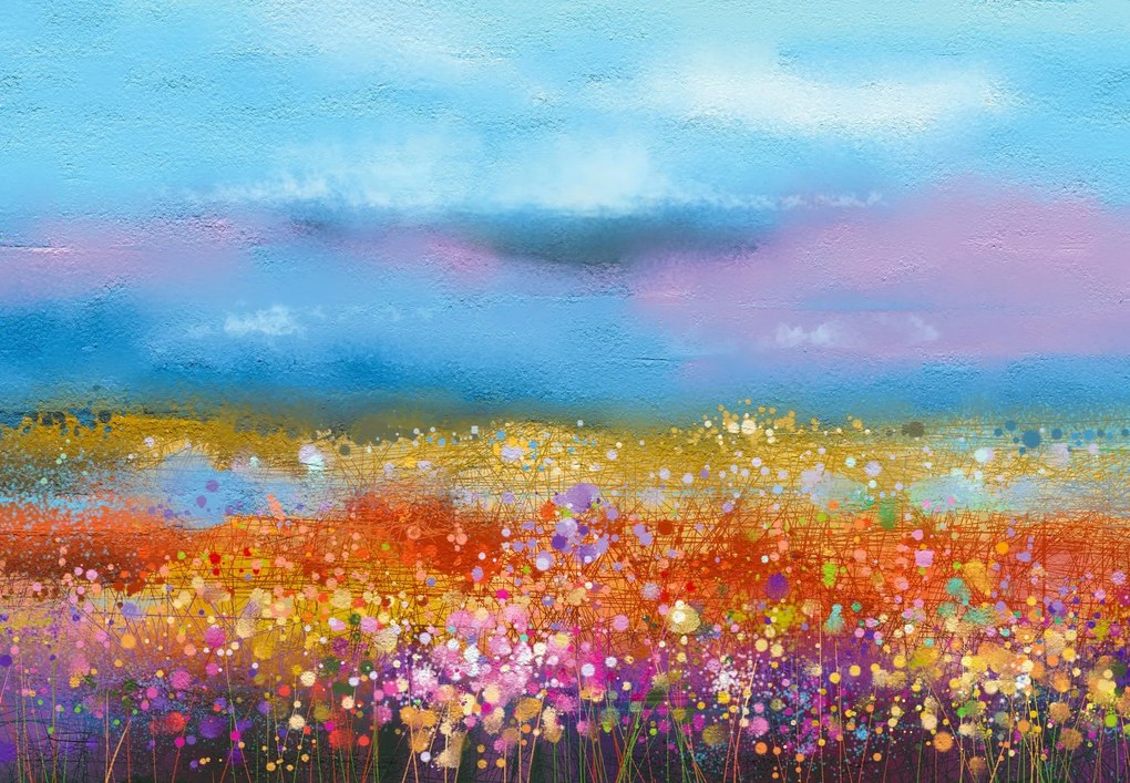 Fototapet - Peisaj abstract (147x102 cm)