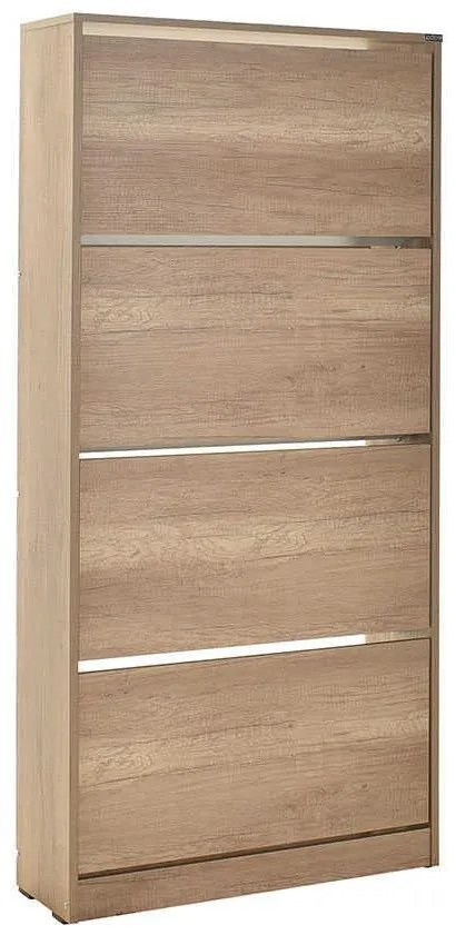 Pantofar Adore XL, 4 compartimente, capacitate 24 perechi incaltaminte, 73 x 157 x 26 cm