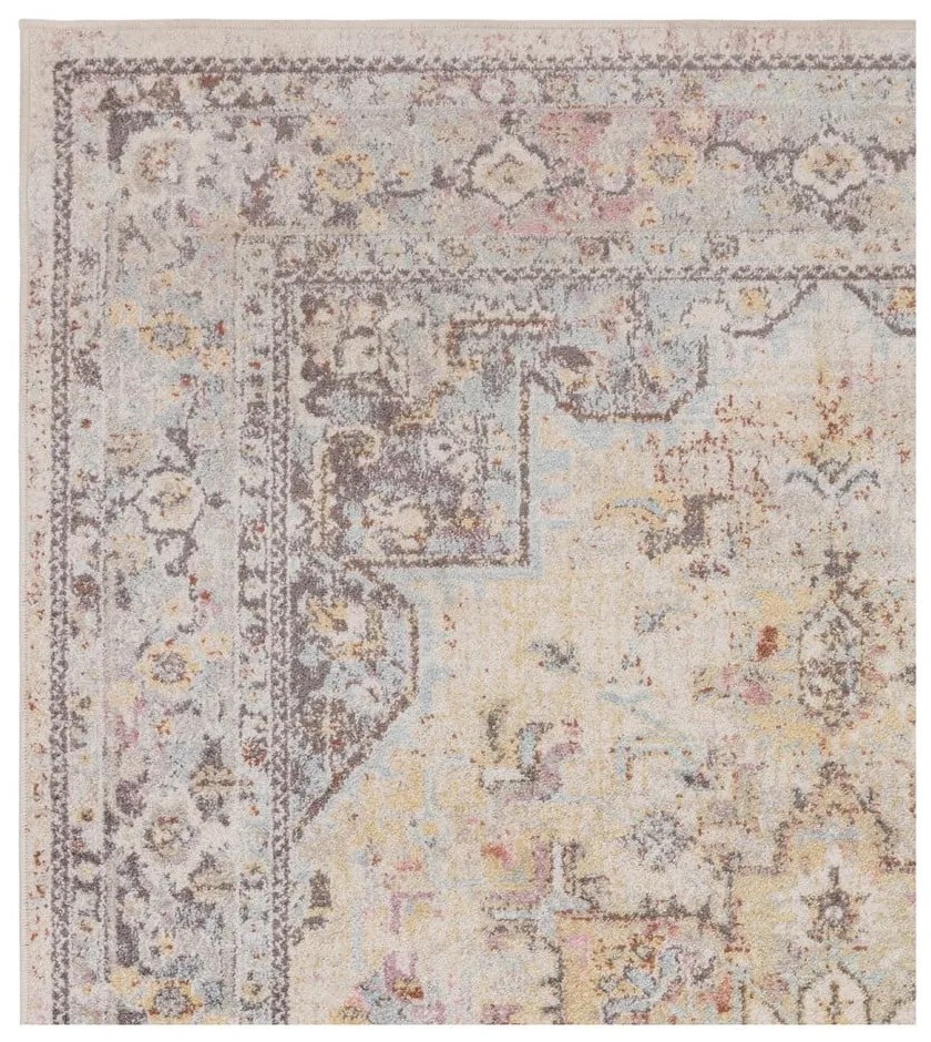 Covor crem 200x290 cm Flores – Asiatic Carpets